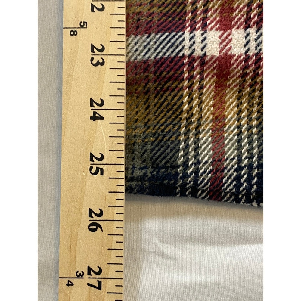 ORVIS Classic Collection Plaid Flannel Shirt Mens Long Sleeve Casual‎ Outerwear - Picture 8 of 12